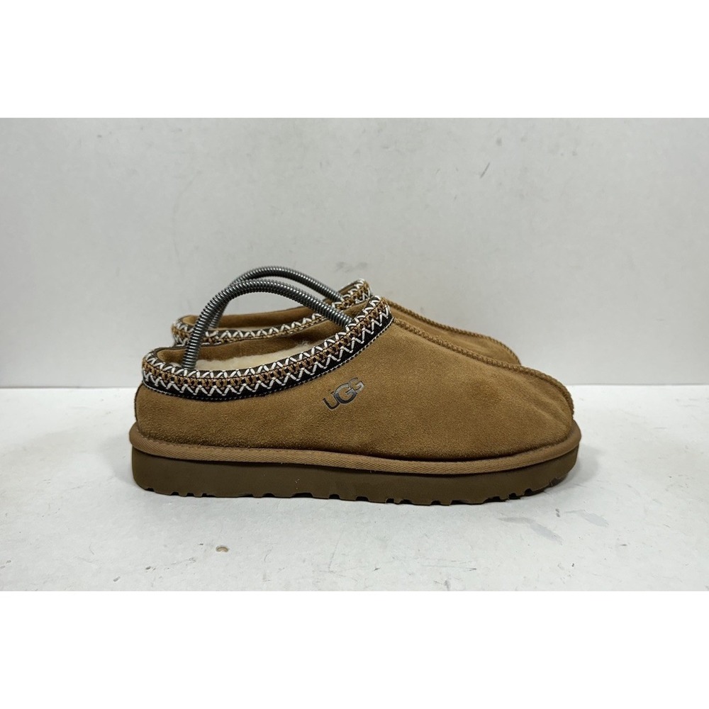 UGG Tasman Slipper Chestnut Women's Size 10 Brown Suede Slippers 5955